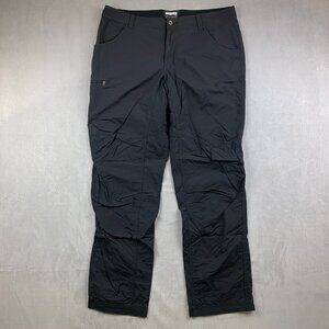 Marmot Mens Pants 36 Black Nylon Stretch Cargo Pocket Tapered Outdoor 36x32